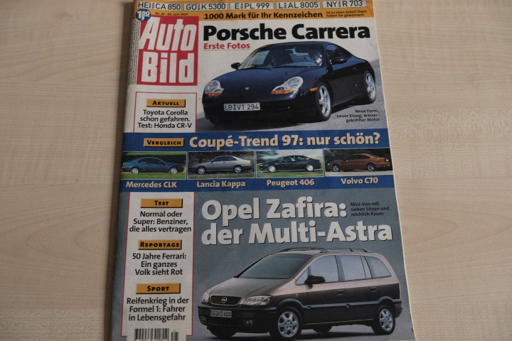 Deckblatt Auto Bild (25/1997)